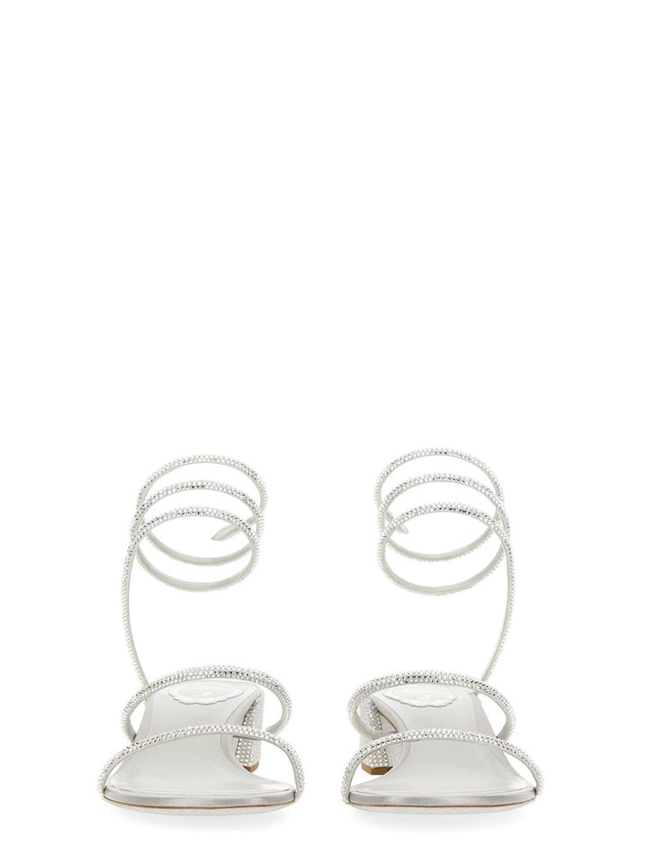 Rene Caovilla Sandals - Silver | 57b0d24227401f1f6285d0877826798bbd4a89e1