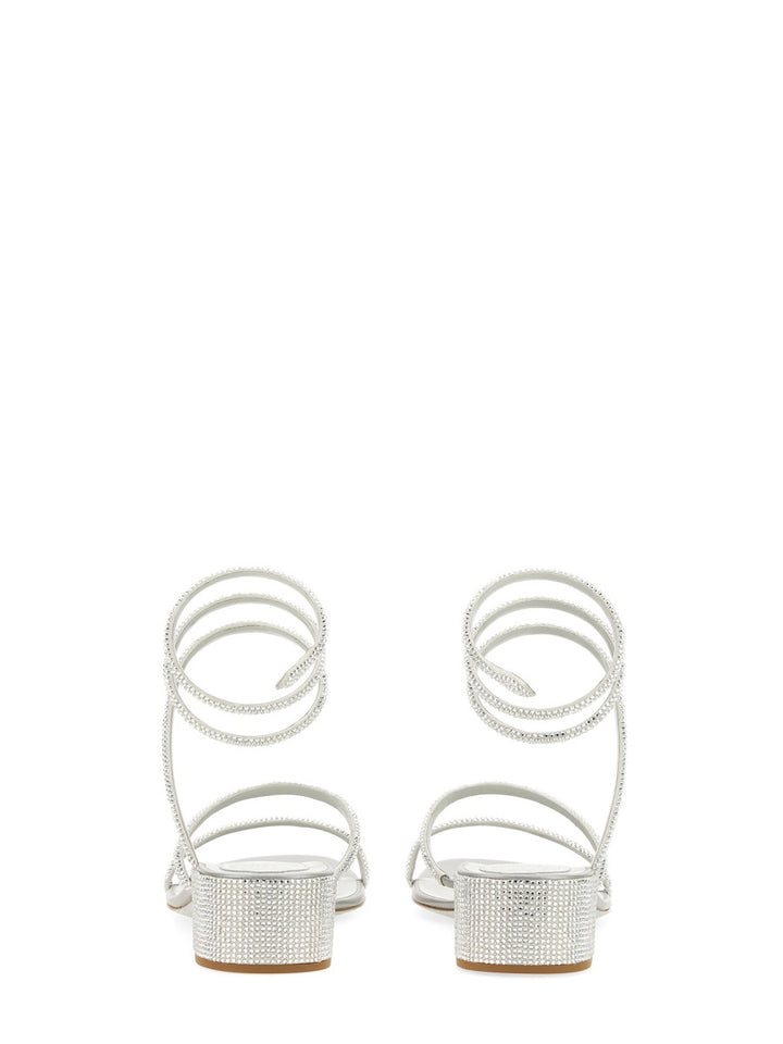 Rene Caovilla Sandals - Silver | caa02ed1d5c615359ba2966ee0d4972433a54260