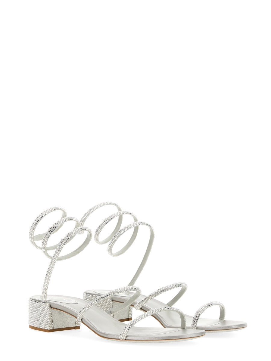 Rene Caovilla Sandals - Silver | 07cbb4c53f8325582d0d6dd5889d7aea7b0ddb75