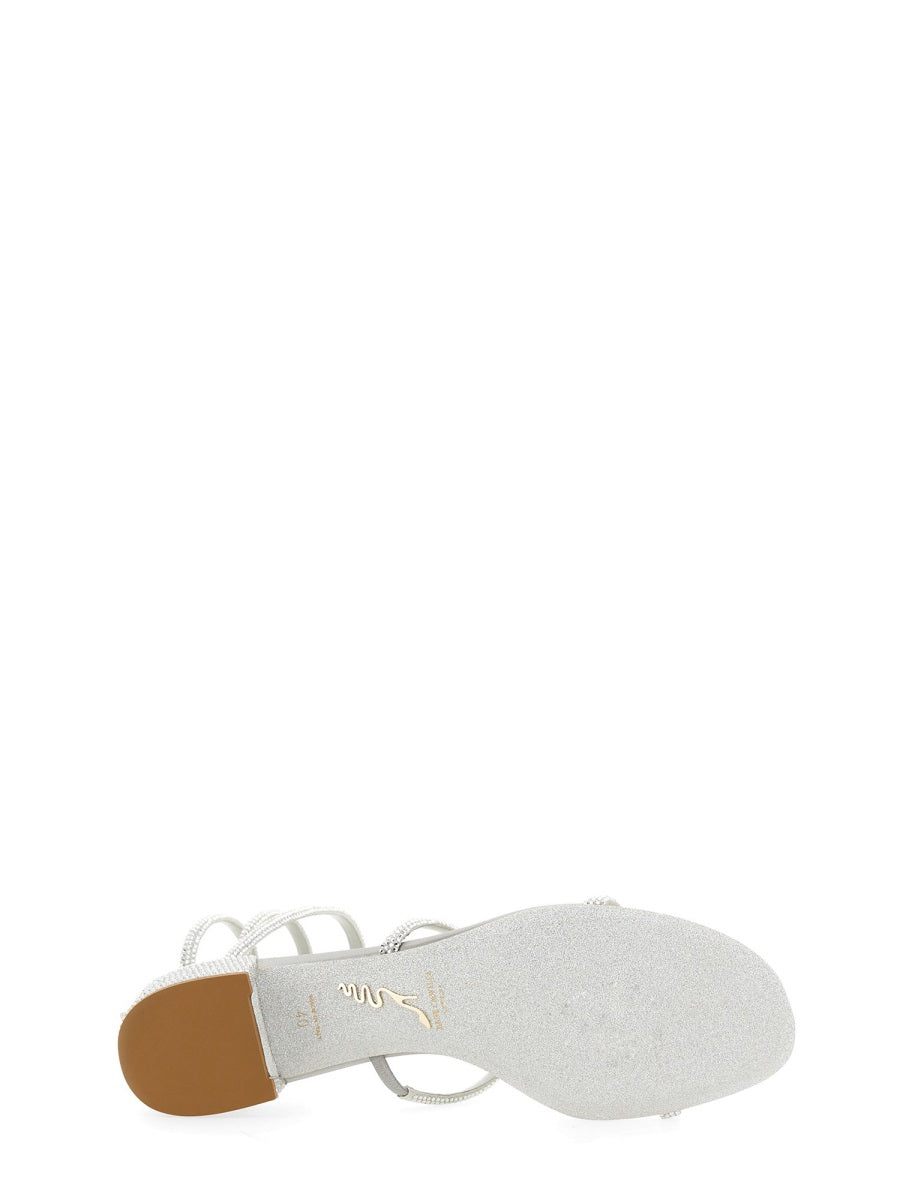 Rene Caovilla Sandals - Silver | e737b36612bb9a63760adab41ca3c56d8486db59