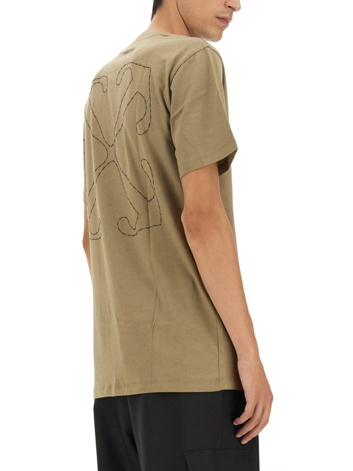 Off-White T shirts - Beige | Wanan Luxury