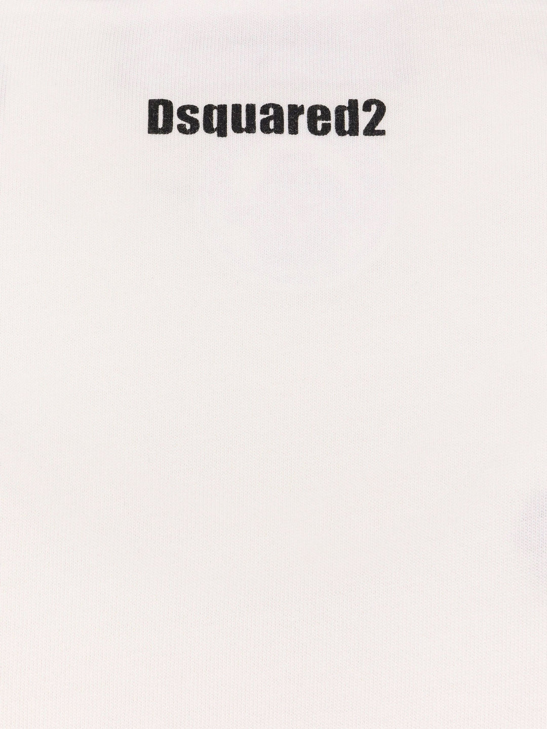 Dsquared2 T-shirts and Polos - White + Black Print | 366e6c734fa70e12bdebdb1eaf220b3eb4b953dc