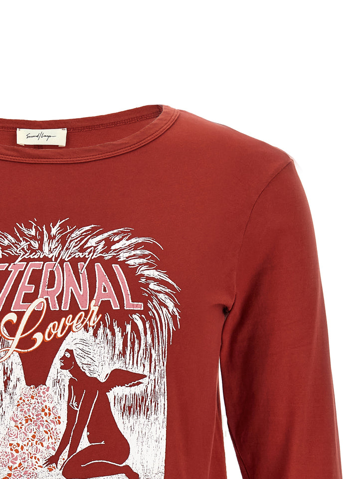 Second/Layer Eternal Lover T-shirt - Red | 407cf5e7ba19f6352eaf041fdc75d2edfc9ff261