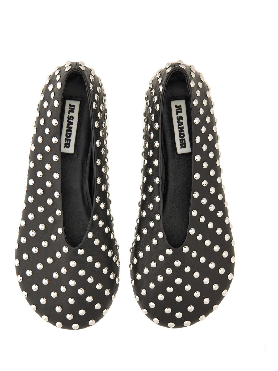 Jil Sander Flat Shoes - Black | Wanan Luxury