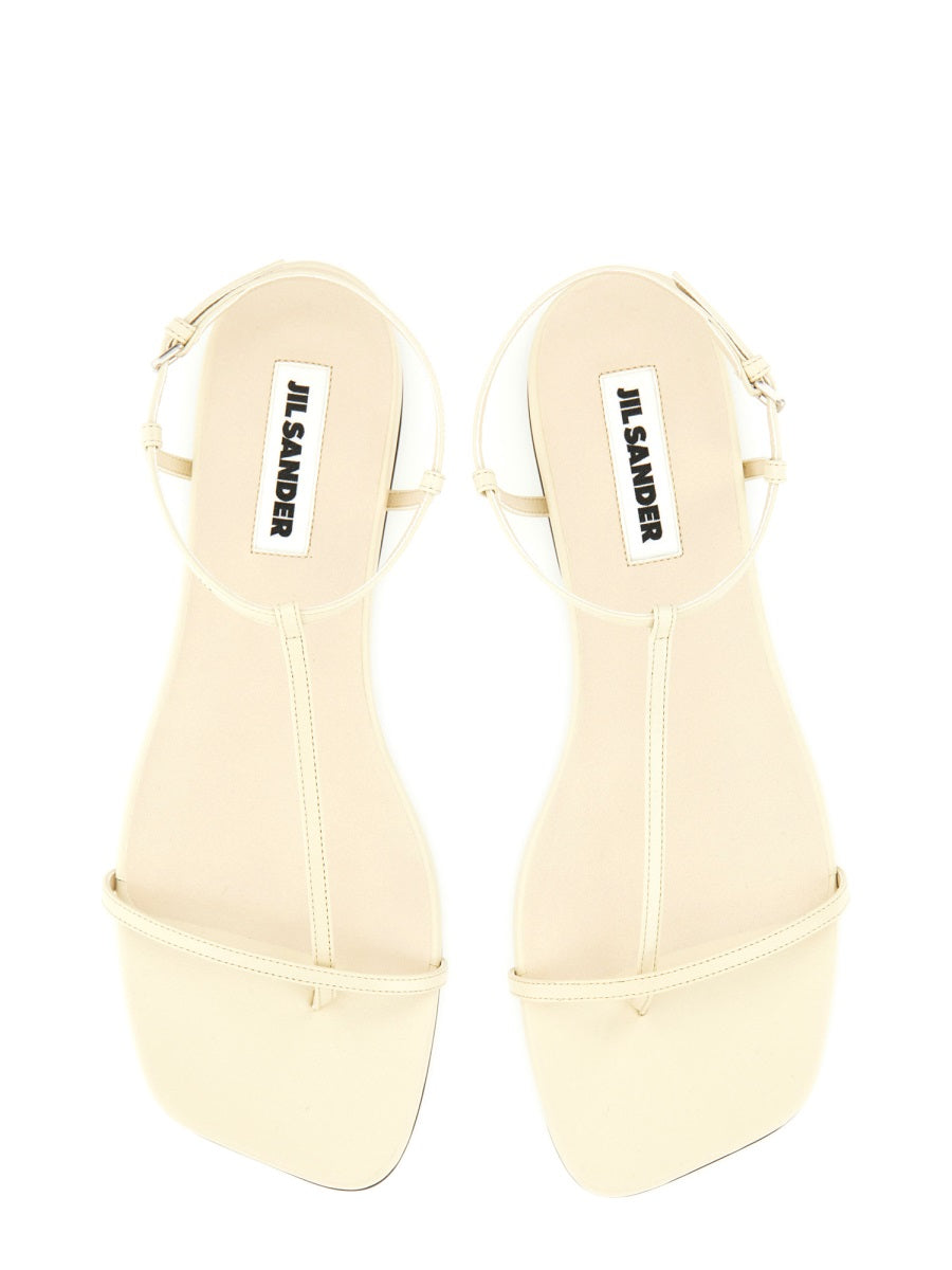 Jil Sander Sandals - White | Wanan Luxury