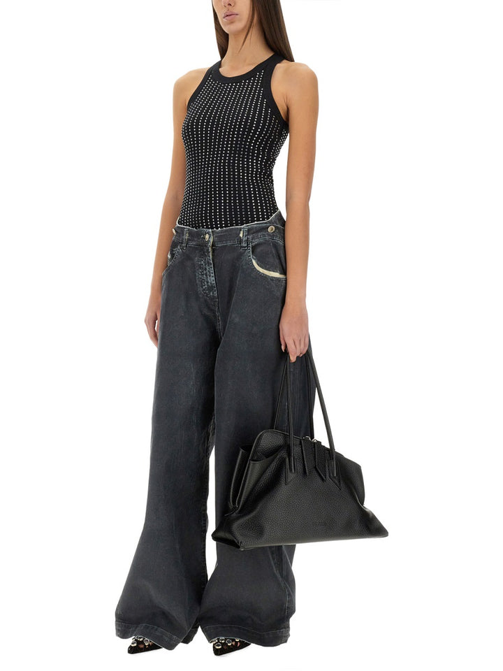 The Attico Pants - Grey | Wanan Luxury