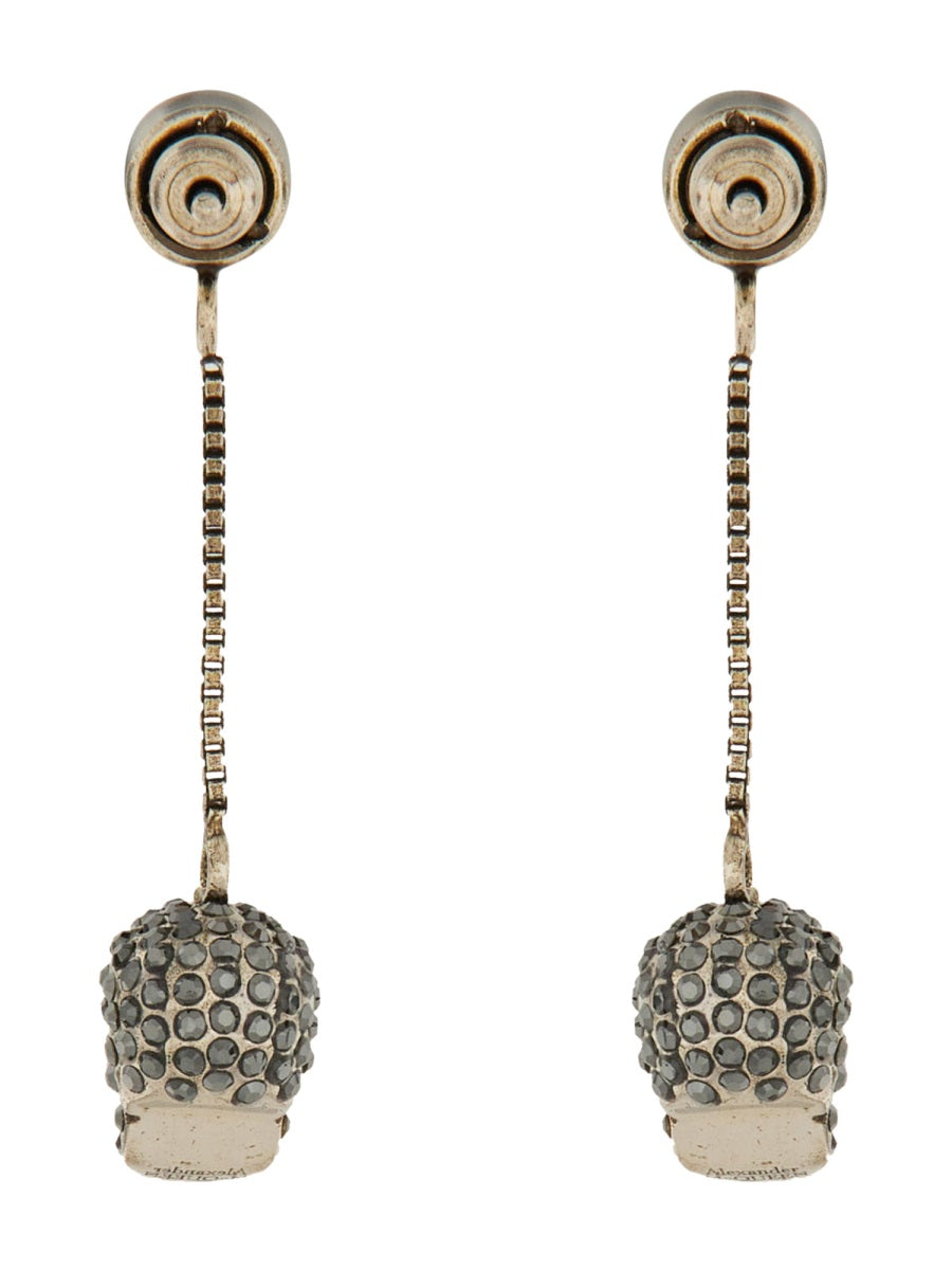 Alexander McQueen Earrings - Silver | Wanan Luxury