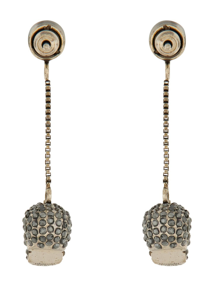 Alexander McQueen Earrings - Silver | Wanan Luxury