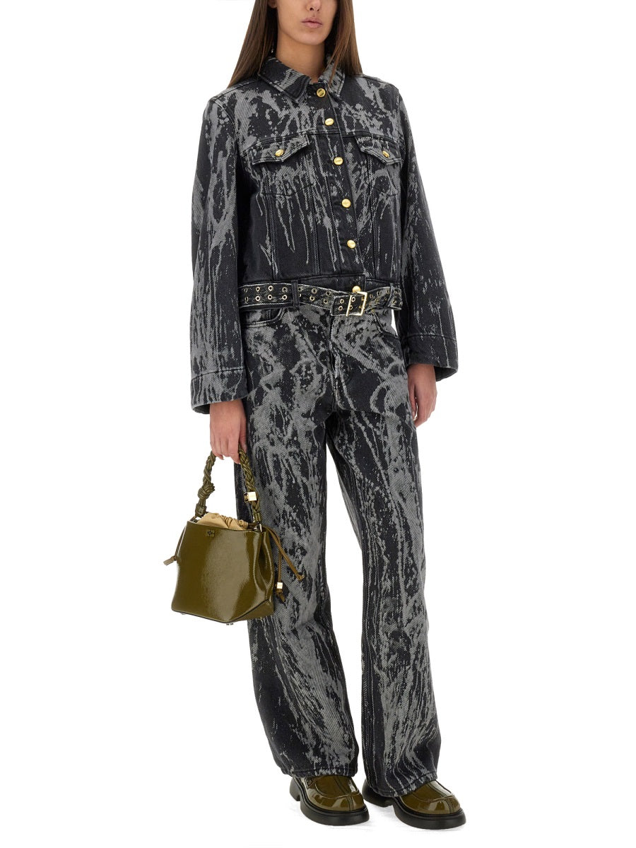 Ganni Jackets - Black | Wanan Luxury