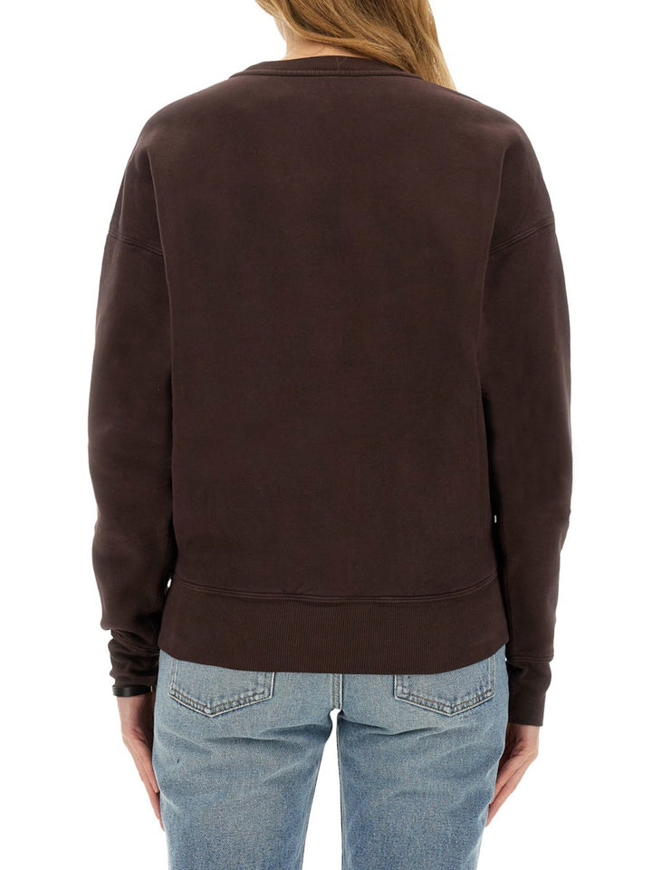 Saint Laurent Sweatshirts - Brown | ce8ddc5d656d5b0832ade8f30506ae25fc4f6bdb