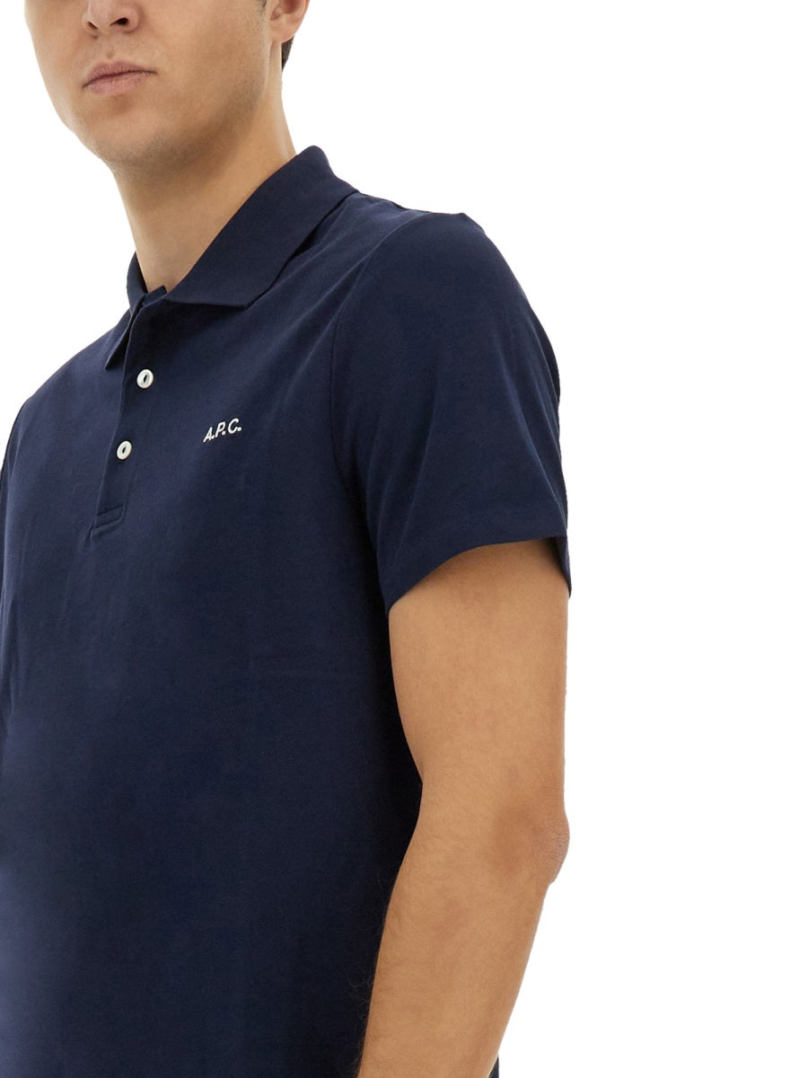 A.P.C. Polo - Blue | Wanan Luxury