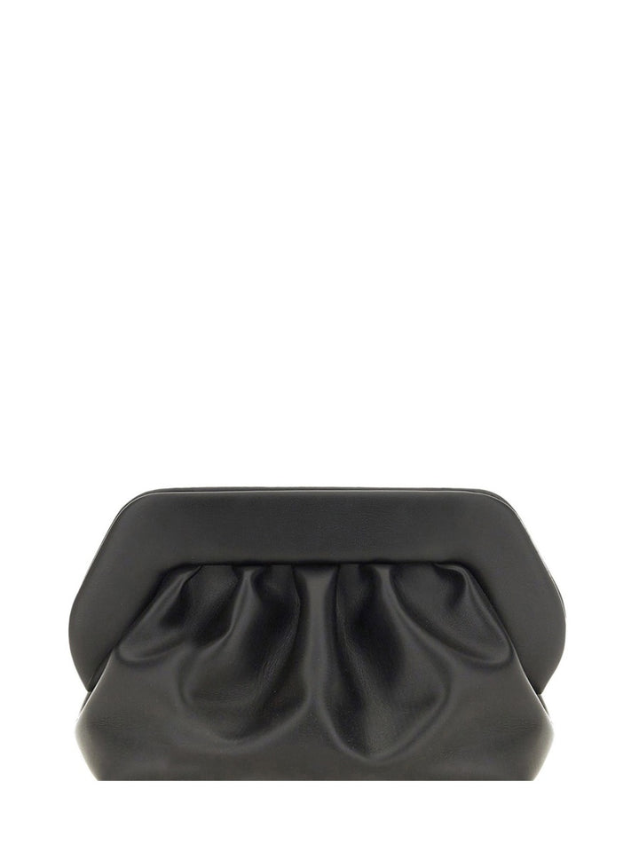 Themoirè Clutch Bags - Black | Wanan Luxury