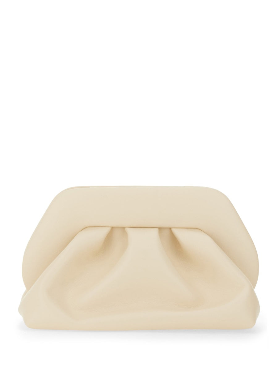 Themoirè Clutch Bags - White | Wanan Luxury