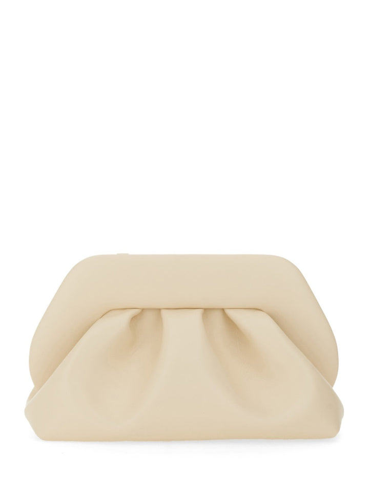 Themoirè Clutch Bags - White | Wanan Luxury