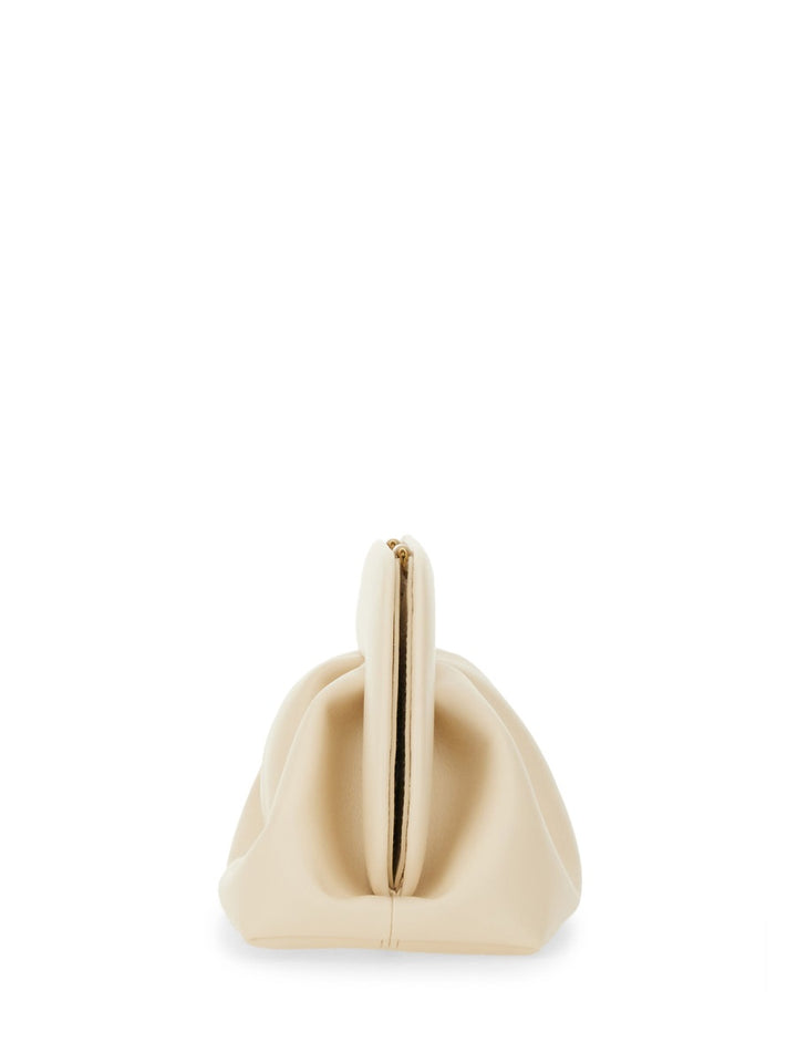 Themoirè Clutch Bags - White | Wanan Luxury