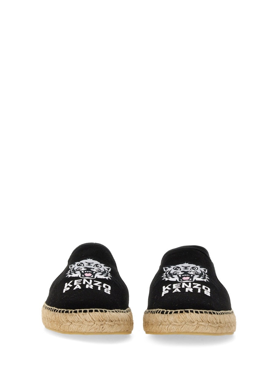 Kenzo Flat Shoes - Black | Wanan Luxury