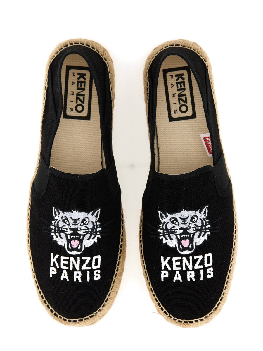 Kenzo Flat Shoes - Black | Wanan Luxury