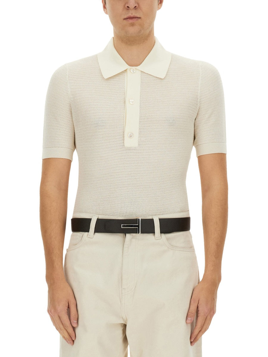 Tom Ford Polo - White | Wanan Luxury