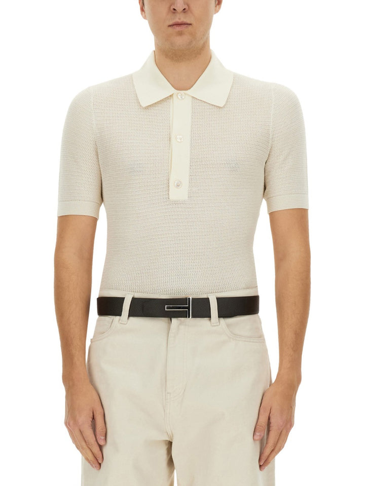 Tom Ford Polo - White | Wanan Luxury