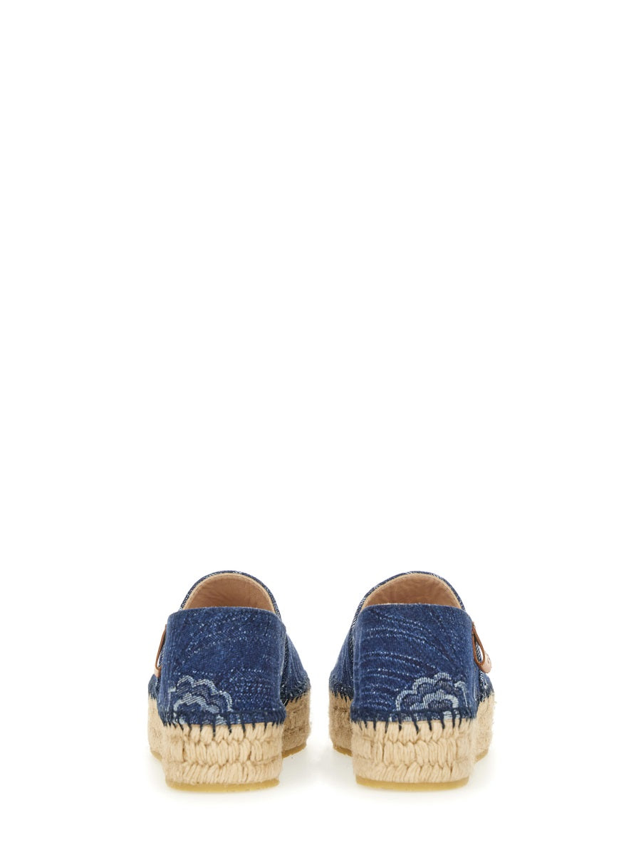 Etro Flat Shoes - Blue | Wanan Luxury