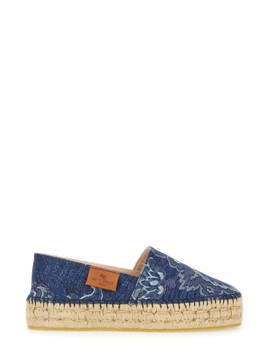 Etro Flat Shoes - Blue | Wanan Luxury