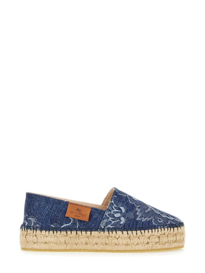 Etro Flat Shoes - Blue | Wanan Luxury