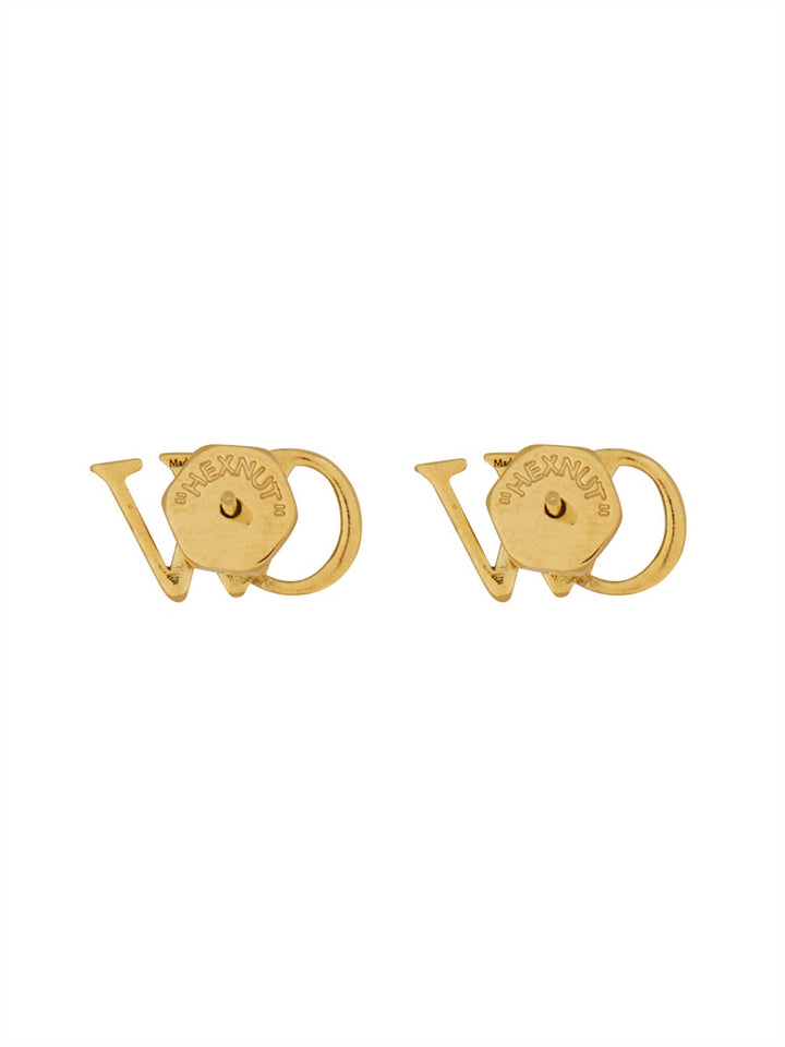 Off-White Earrings - Gold | Wanan Luxury