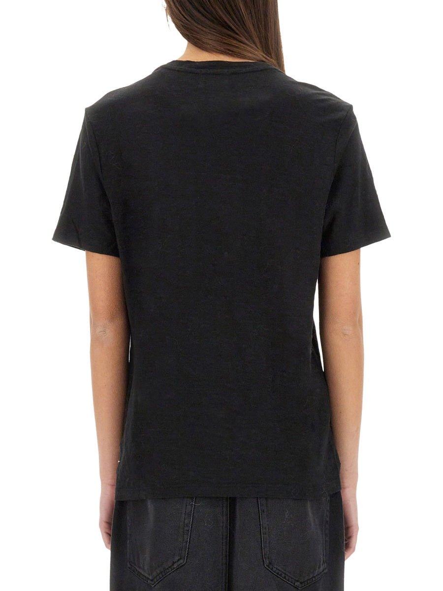 Isabel Marant Etoile T shirts - Black | Wanan Luxury