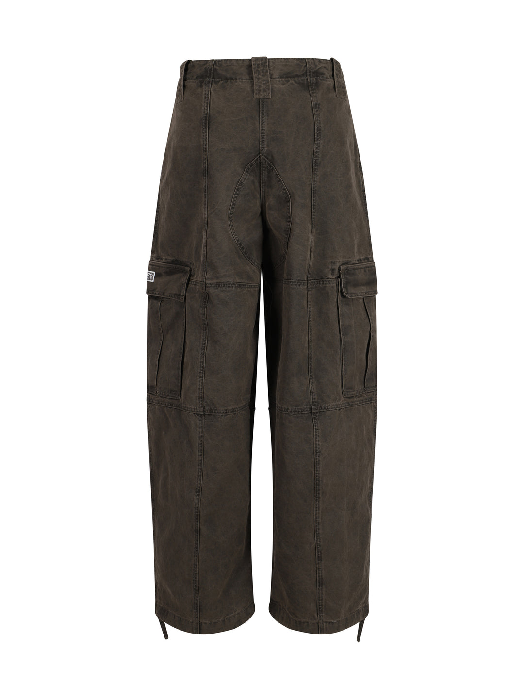 DYED CANVAS CARGO PANTS