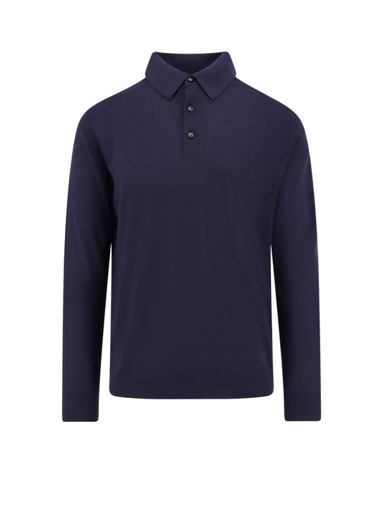 Wool Polo Shirt
