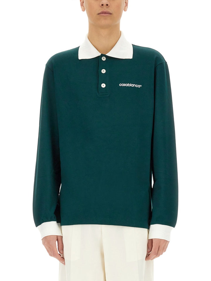 Casablanca Polo - Green | Wanan Luxury