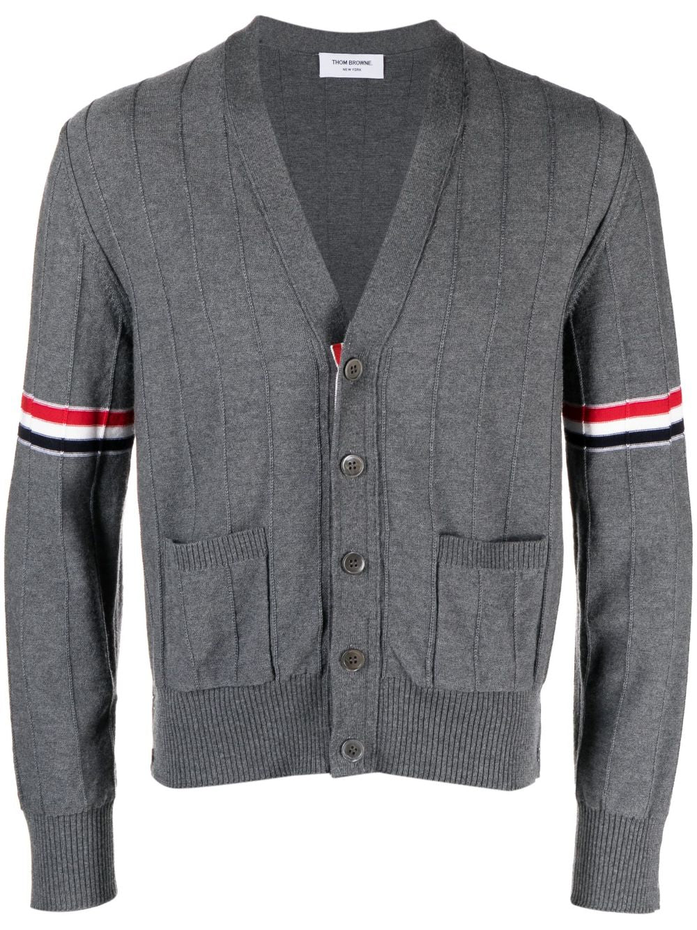 Thom Browne Sweaters - Med grey | 0ea072c34cb6b90ed46adc45444717506f3613e1