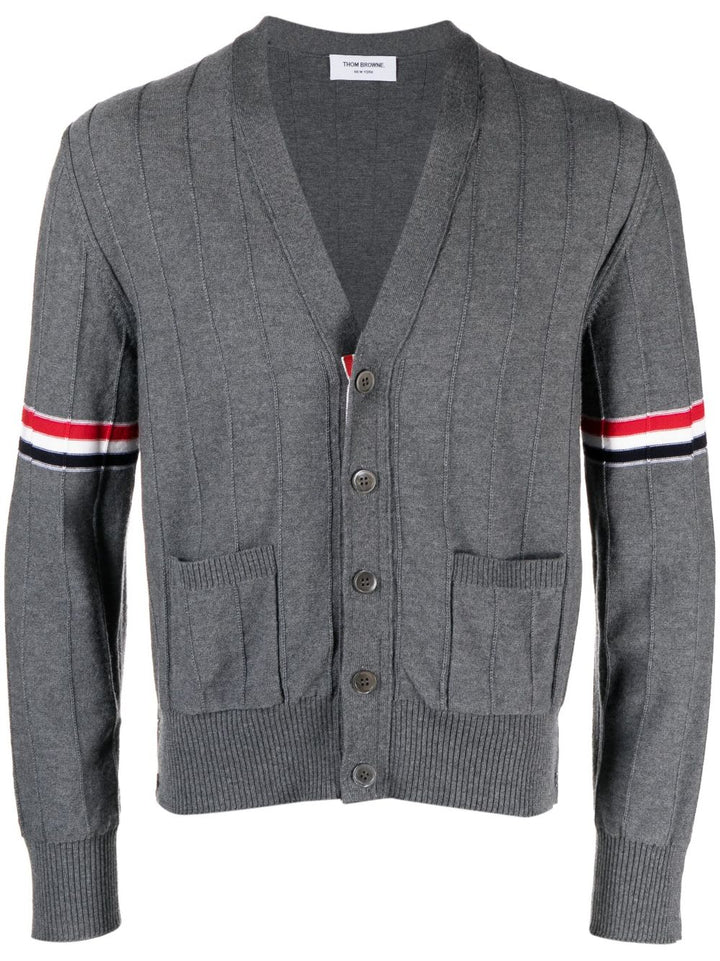 Thom Browne Sweaters - Med grey | 0ea072c34cb6b90ed46adc45444717506f3613e1