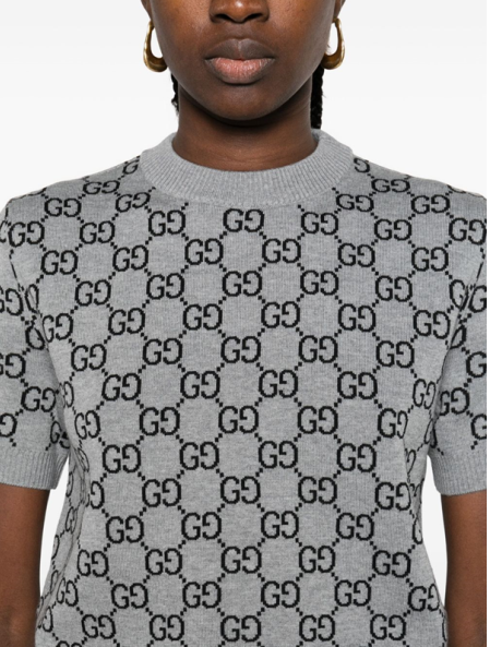 Gucci Top - Smoke grey | b3e27be643bb5327fcfcb6485eb5e84f04ba3fec