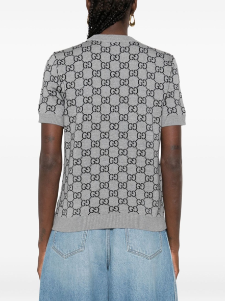 Gucci Top - Smoke grey | 407bc369f05cdcfba8bace2545cc6c47819fcc64
