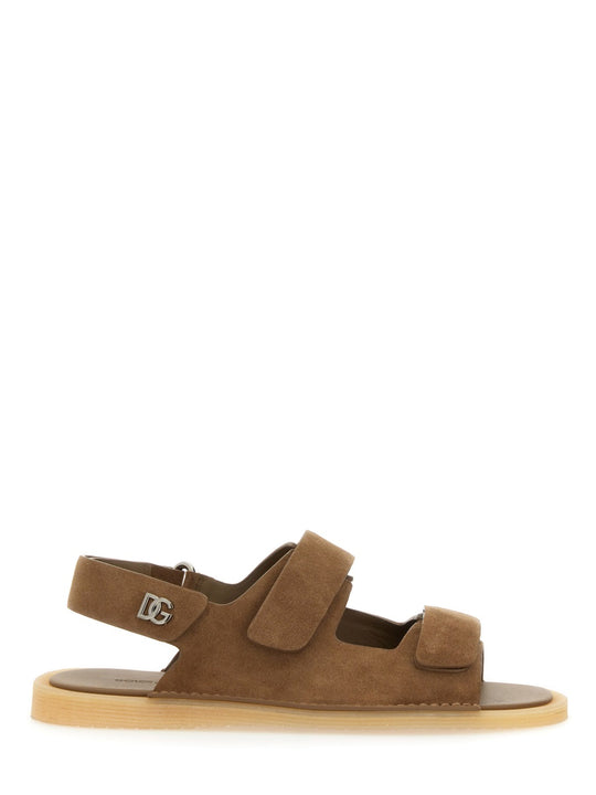 Suede Sandal
