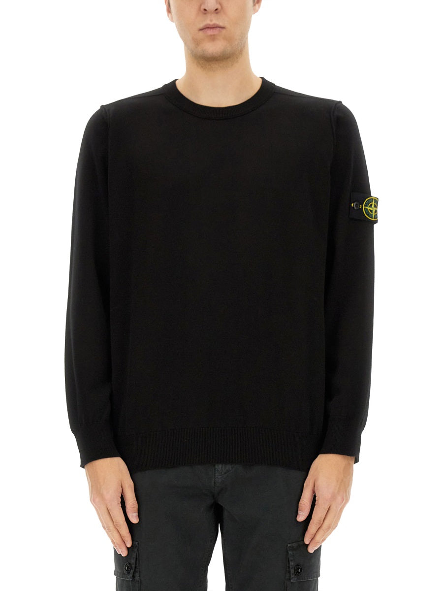 Stone Island Sweaters - Black | 93b6db5d25e398de3e523798501d2291bcbbf865