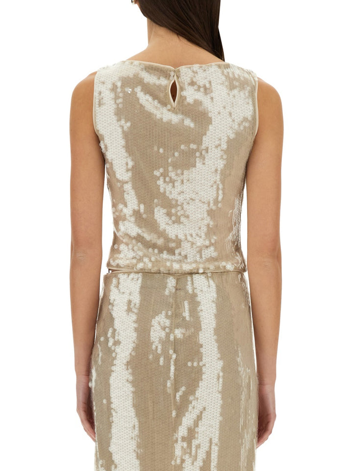 Staud Tops - Beige | Wanan Luxury