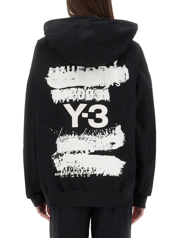 Adidas Y-3 Sweatshirts - Black | Wanan Luxury