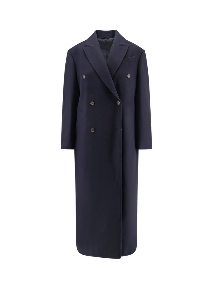Brunello Cucinelli Coats - BLUE NAVY | cc0cdaf6e318ddd991081c453977c900cae99b8e
