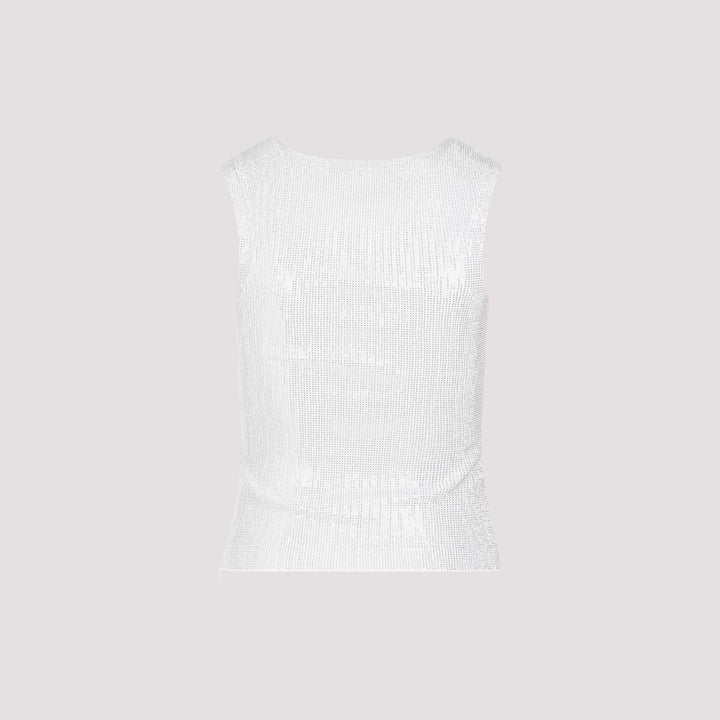 Ermanno Scervino Vests & tanks - Metallic | 1d3b3ff45b9865e3f59d0f67cac2543550bd7266