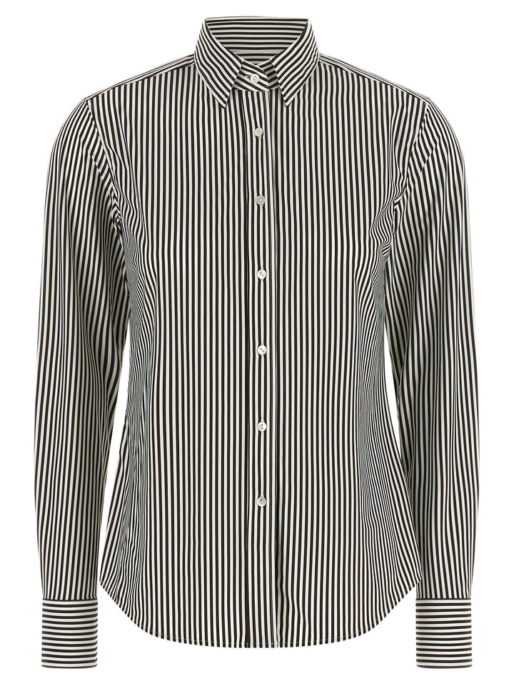Xacus Sarakt Shirt and Blouse - White/Black | cda5b092fa55480e52edd1351986a22566162c0e