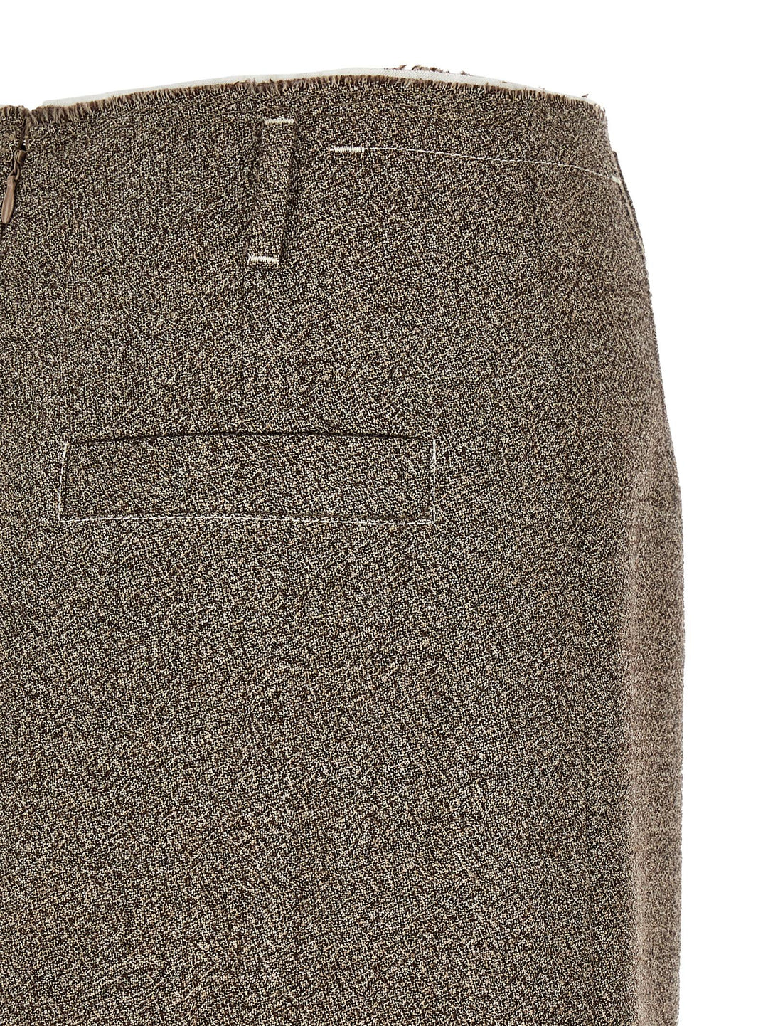 Tela Multi-Layer Hem Skirt Skirts - Beige | 61802dd343695a1c4693a8f35f8aca0cc3a24fa9