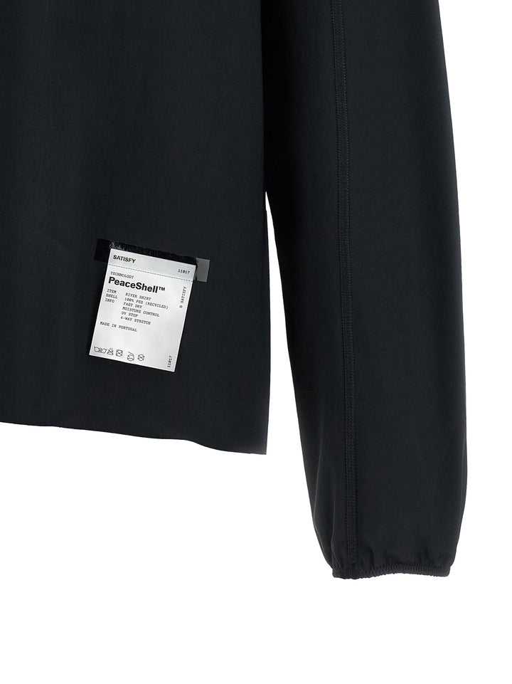 Satisfy Peaceshell™ River Shirt and Blouse - Black | b9e5d106d1df96d8404a22009a0ec1d263875a34