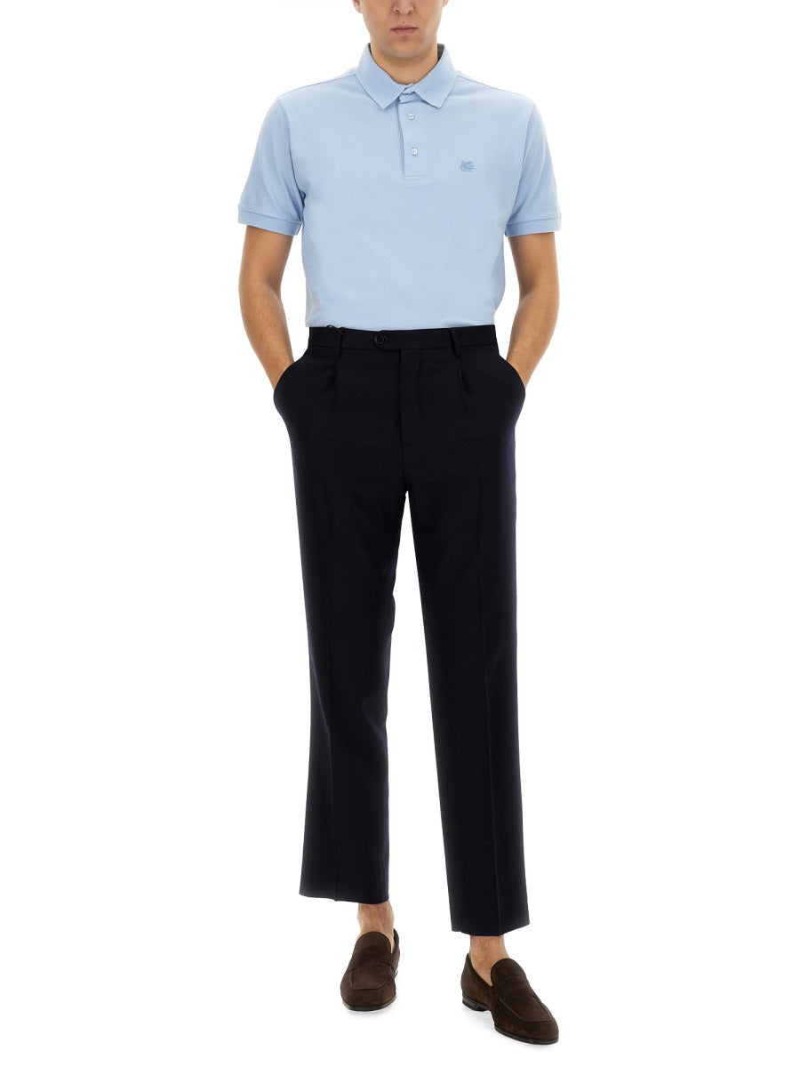 Etro Polo - Light Blue | Wanan Luxury