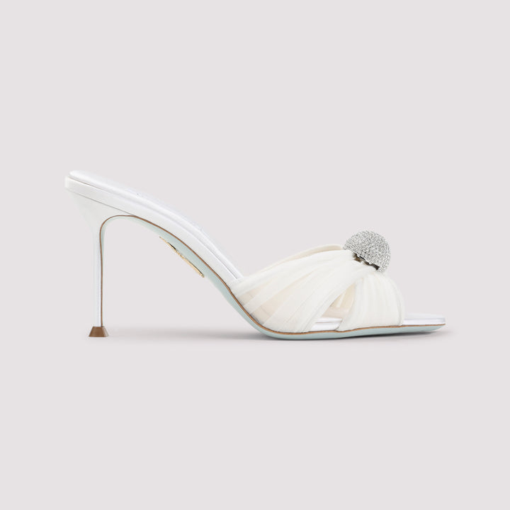 Aquazzura Mules - White | b3338400e048e84defe88dbf74e281f574dd472c