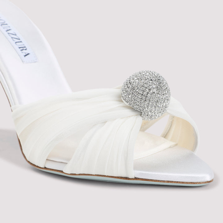 Aquazzura Mules - White | e1c2ab093950e46b73b45abef0f46603fbabdaab