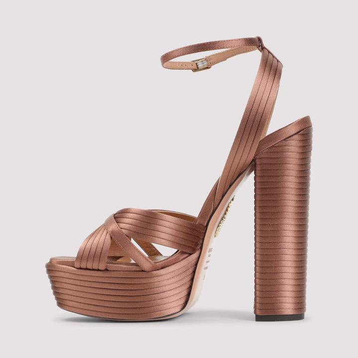 Aquazzura Sandals - Brown | ce60a75b1952a6d99ded718aca383575d0aa1ead