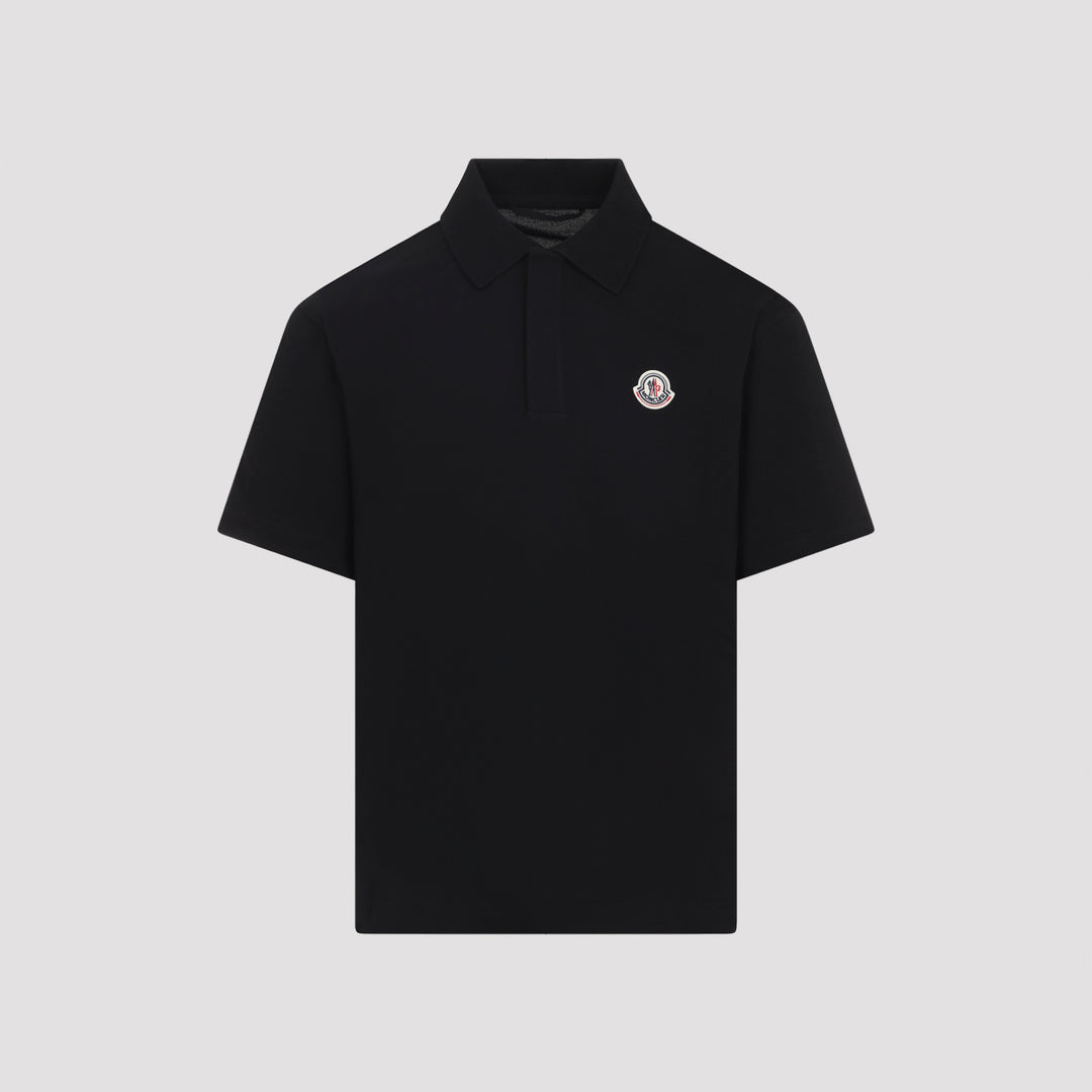 Moncler Polo - Black | e932da9e34e5171c7416b8128066b4fe3efbd55b