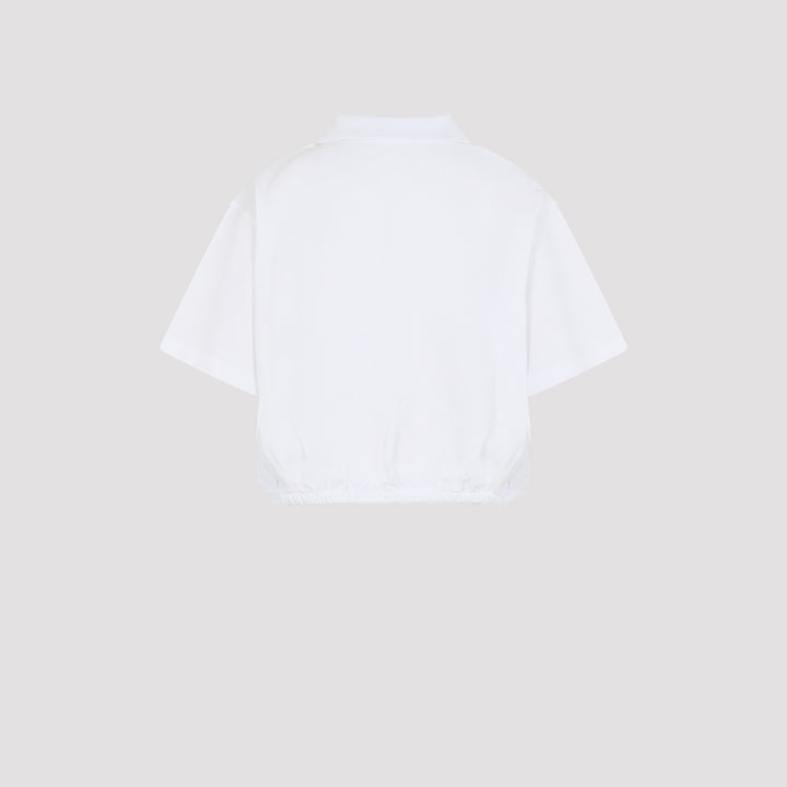 Moncler Polo - White | da8f9edb3d9f0454a1dfba4daa3dec40eb2fc9e7